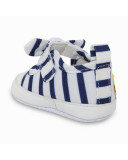 ZAPATITOS PUNTO RAYAS NIÑA AZULES FORMENTERA ZAPATITOS PUNTO RAYAS NIÑA AZULES FORMENTERA