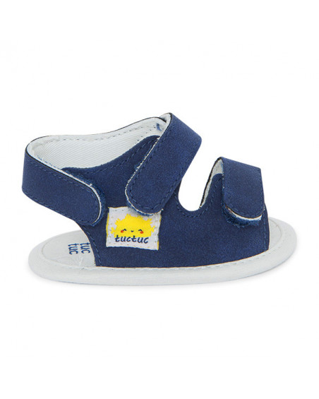 Zapatitos ante hebillas niño azules formentera Zapatitos ante hebillas niño azules formentera