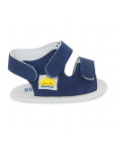 Zapatitos ante hebillas niño azules formentera Zapatitos ante hebillas niño azules formentera