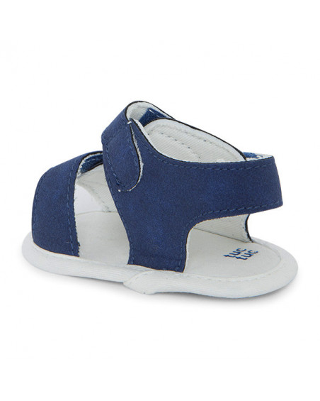 Zapatitos ante hebillas niño azules formentera Zapatitos ante hebillas niño azules formentera