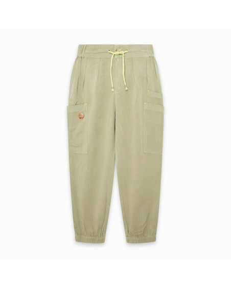 PANTALÓN SARGA JOGGING NIÑA VERDE SAFARI VACAY PANTALÓN SARGA JOGGING NIÑA VERDE SAFARI VACAY