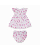 VESTIDO POPELÍN CORAZONES NIÑA BLANCO SUGAR BABE VESTIDO POPELÍN CORAZONES NIÑA BLANCO SUGAR BABE