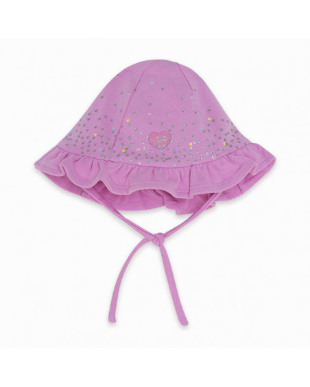 GORRO PUNTO VOLANTE NIÑA ROSA SUGAR BABE GORRO PUNTO VOLANTE NIÑA ROSA SUGAR BABE