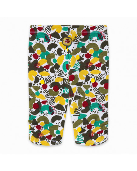 LEGGING PIRATA PUNTO ESTAMPADO NIÑA VERDE ZANZIBAR LEGGING PIRATA PUNTO ESTAMPADO NIÑA VERDE ZANZIBAR