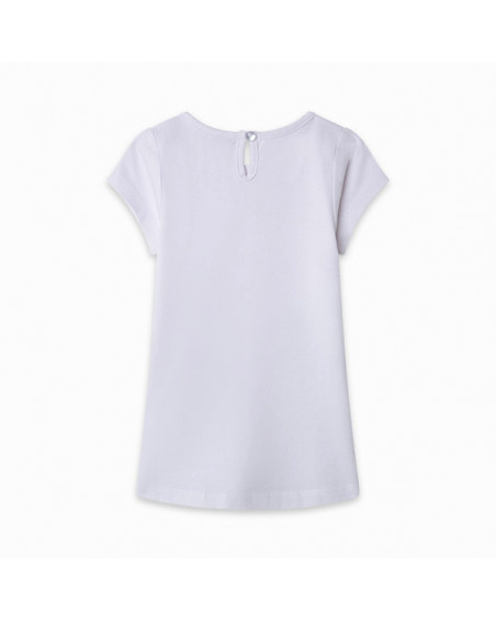 VESTIDO PUNTO CEBRA NIÑA BLANCO ZANZIBAR VESTIDO PUNTO CEBRA NIÑA BLANCO ZANZIBAR