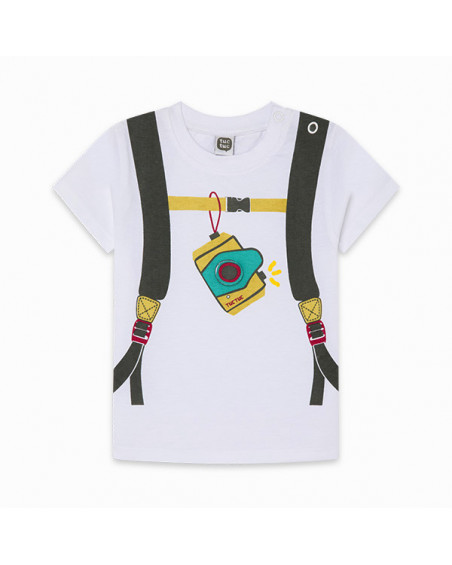 CAMISETA PUNTO INTERACTIVA NIÑO BLANCA ZANZIBAR CAMISETA PUNTO INTERACTIVA NIÑO BLANCA ZANZIBAR