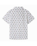 CAMISA POPELÍN CEBRAS NIÑO BLANCA ZANZIBAR CAMISA POPELÍN CEBRAS NIÑO BLANCA ZANZIBAR