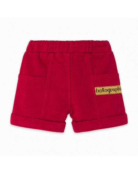 BERMUDA FELPA FANTASÍA BOLSILLOS LATERALES NIÑO ROJA ZANZIBAR BERMUDA FELPA FANTASÍA BOLSILLOS LATERALES NIÑO ROJA ZANZIBAR