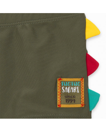BOXER CARITA Y CRESTA NIÑO VERDE ZANZIBAR BOXER CARITA Y CRESTA NIÑO VERDE ZANZIBAR