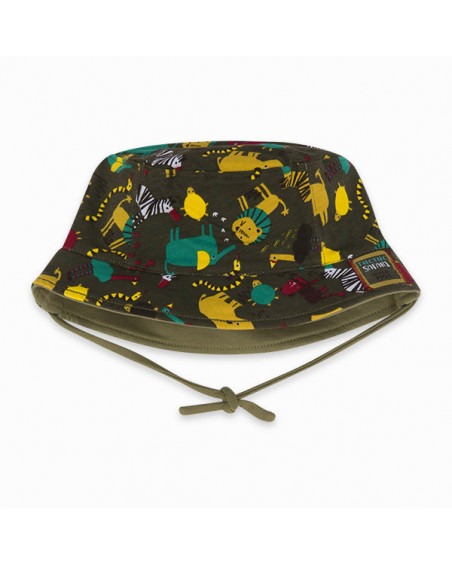 GORRO PUNTO REVERSIBLE NIÑO VERDE ZANZIBAR GORRO PUNTO REVERSIBLE NIÑO VERDE ZANZIBAR
