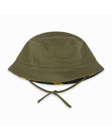 GORRO PUNTO REVERSIBLE NIÑO VERDE ZANZIBAR GORRO PUNTO REVERSIBLE NIÑO VERDE ZANZIBAR