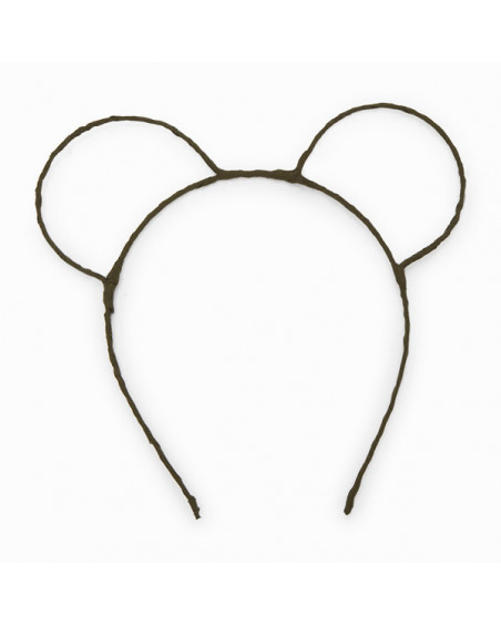 DIADEMA RÍGIDA OREJAS NIÑA VERDE ZANZIBAR DIADEMA RÍGIDA OREJAS NIÑA VERDE ZANZIBAR