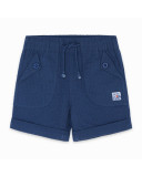 SHORT PLANA FANTASÍA EFECTO DENIM NIÑO AZUL KAMOGAWA SHORT PLANA FANTASÍA EFECTO DENIM NIÑO AZUL KAMOGAWA