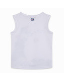CAMISETA PUNTO SIN MANGAS PECES NIÑO BLANCA KAMOGAWA CAMISETA PUNTO SIN MANGAS PECES NIÑO BLANCA KAMOGAWA