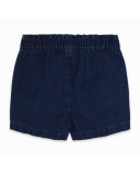 SHORT PLANA FANTASÍA EFECTO DENIM NIÑA AZUL KAMOGAWA SHORT PLANA FANTASÍA EFECTO DENIM NIÑA AZUL KAMOGAWA