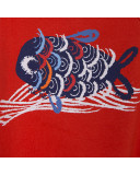CONJUNTO CAMISETA Y SHORT PUNTO PECES NIÑA ROJO KAMOGAWA CONJUNTO CAMISETA Y SHORT PUNTO PECES NIÑA ROJO KAMOGAWA