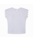 CAMISETA PUNTO PECES NIÑA BLANCA KAMOGAWA CAMISETA PUNTO PECES NIÑA BLANCA KAMOGAWA