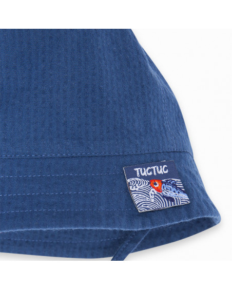 GORRO PLANA FANTASÍA EFECTO DENIM NIÑO AZUL KAMOGAWA GORRO PLANA FANTASÍA EFECTO DENIM NIÑO AZUL KAMOGAWA