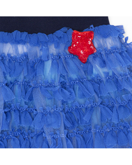 FALDA TUL DEGRADADA NIÑA AZUL KAMOGAWA FALDA TUL DEGRADADA NIÑA AZUL KAMOGAWA