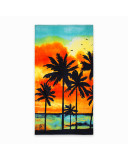 TOALLA ESTAMPADA NIÑO NARANJA JUST SURF TOALLA ESTAMPADA NIÑO NARANJA JUST SURF