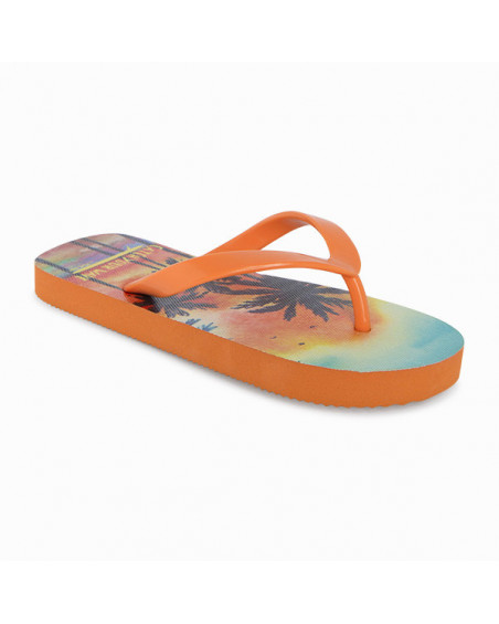 CHANCLAS ESTAMPADAS NIÑO NARANJAS JUST SURF CHANCLAS ESTAMPADAS NIÑO NARANJAS JUST SURF