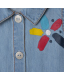 VESTIDO DENIM SIN MANGAS NIÑA AZUL DRAW A REX VESTIDO DENIM SIN MANGAS NIÑA AZUL DRAW A REX