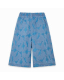 PANTALÓN DENIM CULOTTE NIÑA AZUL DRAW A REX PANTALÓN DENIM CULOTTE NIÑA AZUL DRAW A REX
