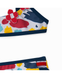 BIKINI FLORES NIÑA ROJO DRAW A REX BIKINI FLORES NIÑA ROJO DRAW A REX