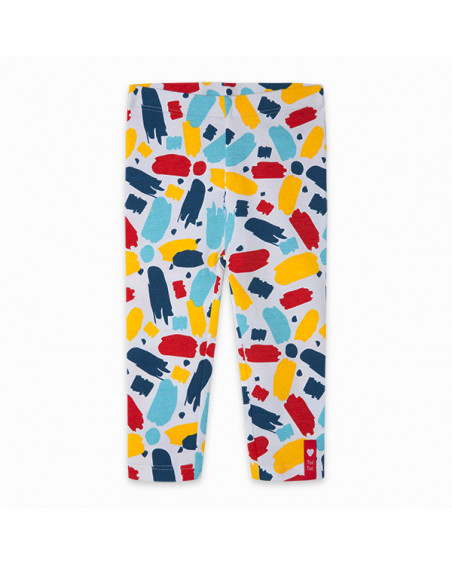 LEGGING PUNTO ESTAMPADO NIÑA AZUL DRAW A REX LEGGING PUNTO ESTAMPADO NIÑA AZUL DRAW A REX