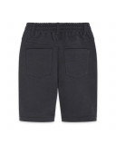 BERMUDA FELPA CORDONES NIÑO GRIS BASICOS BABY BERMUDA FELPA CORDONES NIÑO GRIS BASICOS BABY