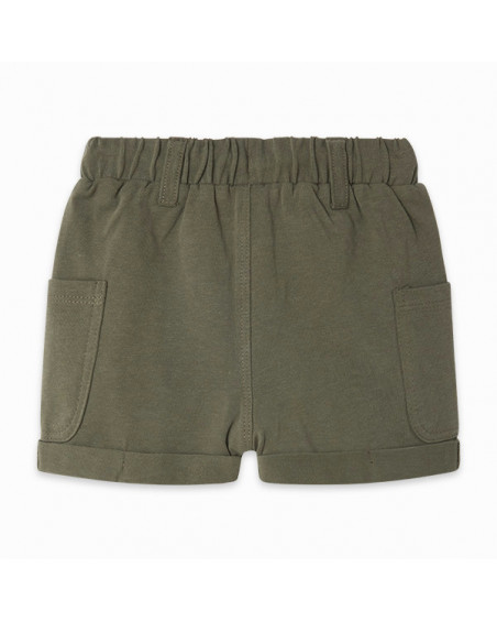 BERMUDA PUNTO BOLSILLOS LATERALES NIÑO VERDE BASICOS BABY BERMUDA PUNTO BOLSILLOS LATERALES NIÑO VERDE BASICOS BABY