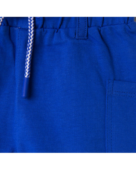 BERMUDA PUNTO BOLSILLOS LATERALES NIÑO AZUL BASICOS BABY BERMUDA PUNTO BOLSILLOS LATERALES NIÑO AZUL BASICOS BABY