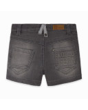 BERMUDA DENIM MENSAJE NIÑO GRIS BASICOS BABY BERMUDA DENIM MENSAJE NIÑO GRIS BASICOS BABY