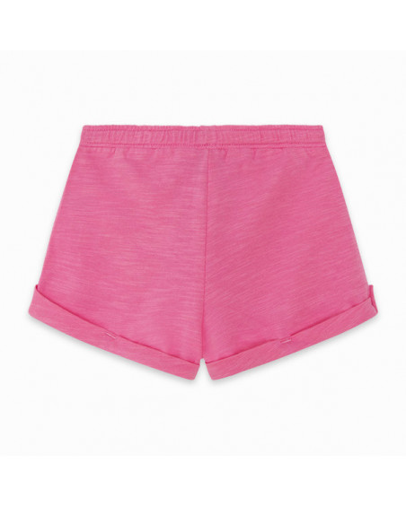 SHORT PUNTO ESTRELLA NIÑA ROSA BASICOS BABY SHORT PUNTO ESTRELLA NIÑA ROSA BASICOS BABY