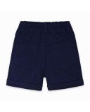 BERMUDA FELPA CORDONES NIÑO AZUL BASICOS BABY BERMUDA FELPA CORDONES NIÑO AZUL BASICOS BABY