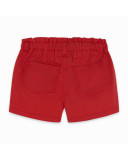 SHORT SARGA PAPPER BAG NIÑA ROJO BASICOS BABY SHORT SARGA PAPPER BAG NIÑA ROJO BASICOS BABY