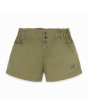 SHORT SARGA PAPPER BAG NIÑA VERDE BASICOS BABY SHORT SARGA PAPPER BAG NIÑA VERDE BASICOS BABY