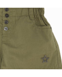 SHORT SARGA PAPPER BAG NIÑA VERDE BASICOS BABY SHORT SARGA PAPPER BAG NIÑA VERDE BASICOS BABY