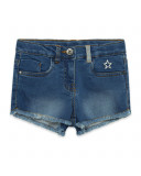 SHORT DENIM ESTRELLA NIÑA MARINO BASICOS BABY SHORT DENIM ESTRELLA NIÑA MARINO BASICOS BABY