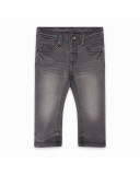 PANTALÓN DENIM DESGASTADO NIÑO GRIS BASICOS BABY PANTALÓN DENIM DESGASTADO NIÑO GRIS BASICOS BABY