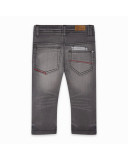 PANTALÓN DENIM DESGASTADO NIÑO GRIS BASICOS BABY PANTALÓN DENIM DESGASTADO NIÑO GRIS BASICOS BABY