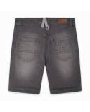 BERMUDA DENIM MENSAJE NIÑO GRIS BASICOS KIDS BERMUDA DENIM MENSAJE NIÑO GRIS BASICOS KIDS