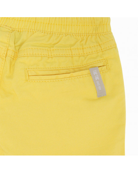BERMUDA SARGA BOLSILLOS NIÑO AMARILLA BASICOS KIDS BERMUDA SARGA BOLSILLOS NIÑO AMARILLA BASICOS KIDS