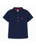 POLO PIQUÉ BOTONES NIÑO MARINO BASICOS BABY POLO PIQUÉ BOTONES NIÑO MARINO BASICOS BABY
