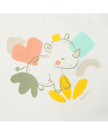 CONJUNTO CAMISETA PUNTO Y SHORT GASA LAZO NIÑA BEIGE SAVANNA CONJUNTO CAMISETA PUNTO Y SHORT GASA LAZO NIÑA BEIGE SAVANNA