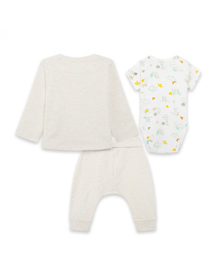 CONJUNTO PUNTO LARGO SIN PIES NIÑO BEIGE SAVANNA CONJUNTO PUNTO LARGO SIN PIES NIÑO BEIGE SAVANNA