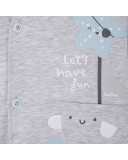 CHAQUETA PUNTO BOTONES NIÑO GRIS SMOOTH SAILING CHAQUETA PUNTO BOTONES NIÑO GRIS SMOOTH SAILING