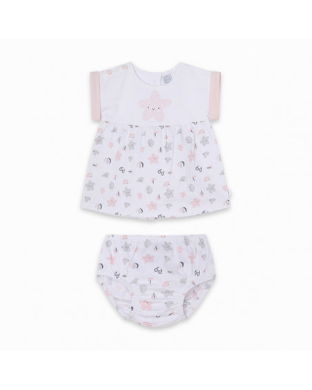VESTIDO PUNTO MANGA CORTA NIÑA BLANCO SMOOTH SAILING VESTIDO PUNTO MANGA CORTA NIÑA BLANCO SMOOTH SAILING