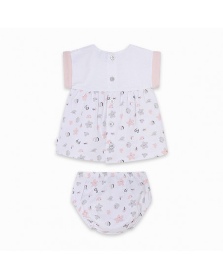 VESTIDO PUNTO MANGA CORTA NIÑA BLANCO SMOOTH SAILING VESTIDO PUNTO MANGA CORTA NIÑA BLANCO SMOOTH SAILING