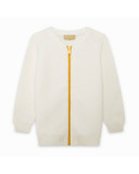 CHAQUETA TRICOT CREMALLERA NIÑO VERDE RAW COTTON CHAQUETA TRICOT CREMALLERA NIÑO VERDE RAW COTTON